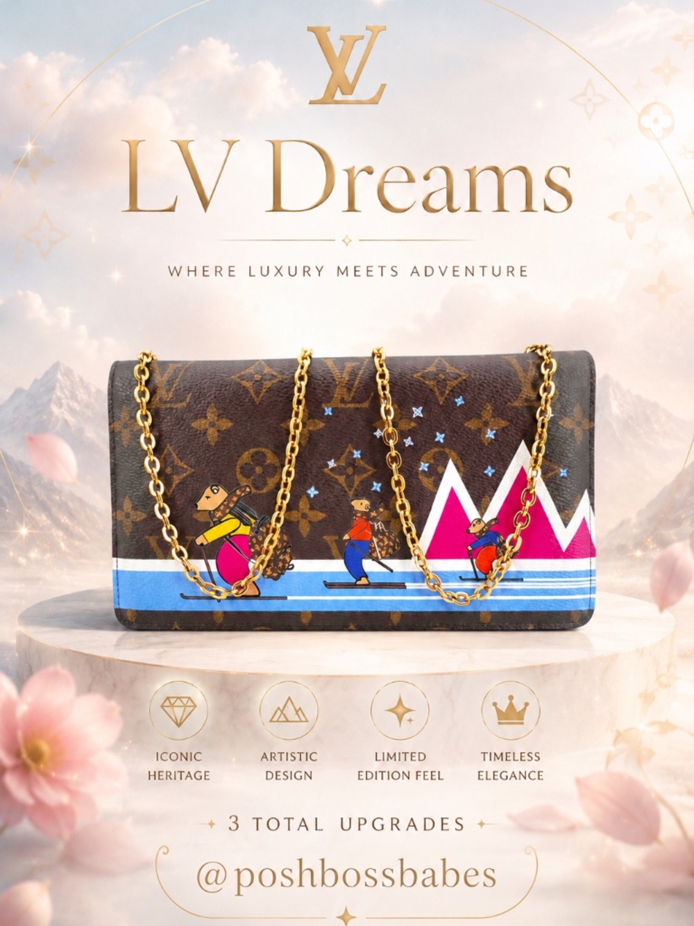 LV Dreams Event - Louis Vuitton Pouchette Weekend Limited Edition See Descriptio